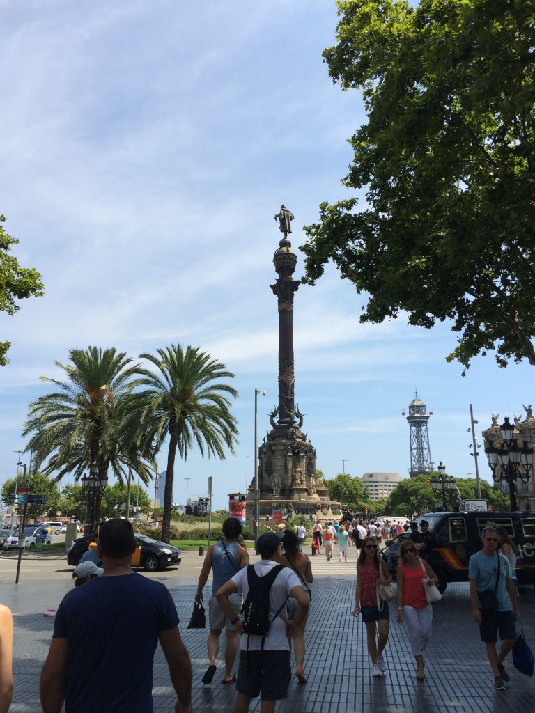 Der "Mirador de Colom", die Kolumbus-Säule