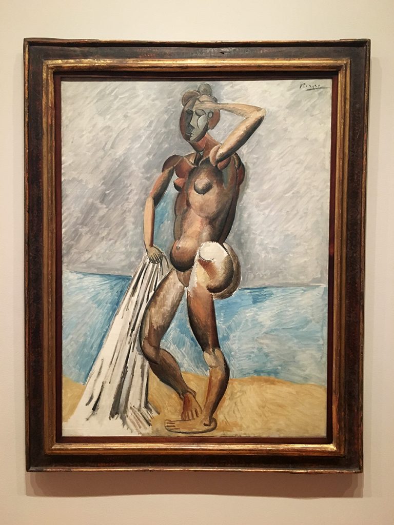 Pablo Picasso "Der Badende"