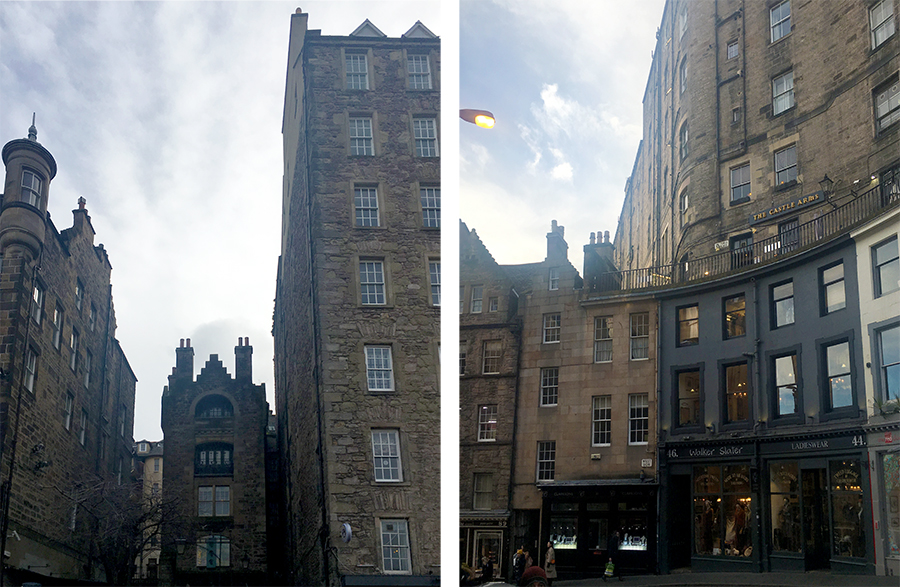 Wenn eine Stadt beweist, dass man auch im Mittelalter schon Hochhäuser baute, so ist es Edinburgh.