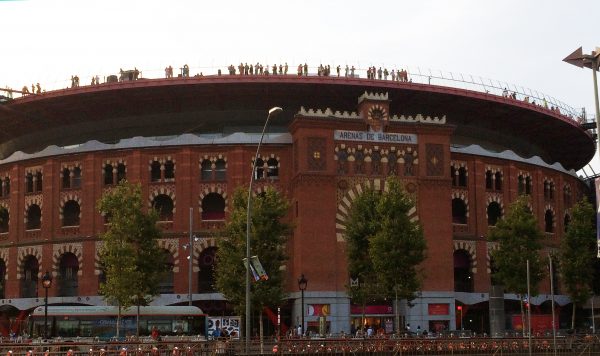 Die Arenas de Barcelona, ehemals Stierkampfarena, heute ein Einkaufszentrum