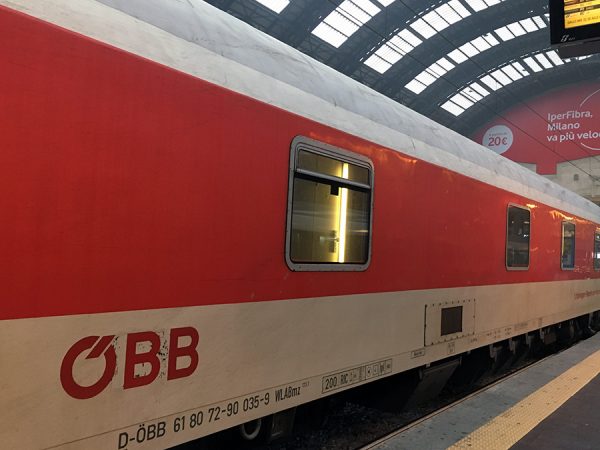 Die österreichische Bundesbahn ÖBB ist eine der letzten Betreiber von Nachtzügen in Europa.