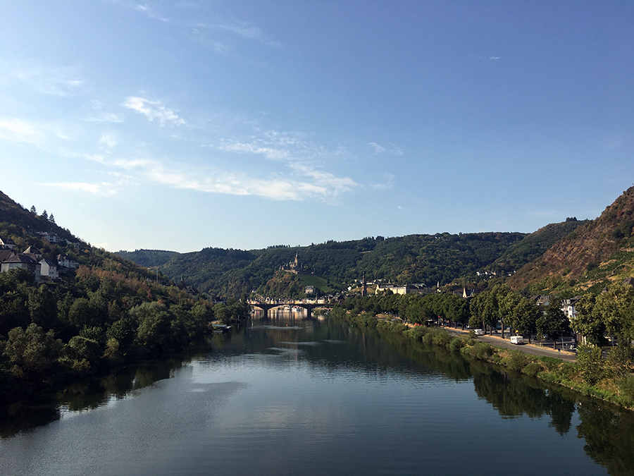 Abschied von Cochem.