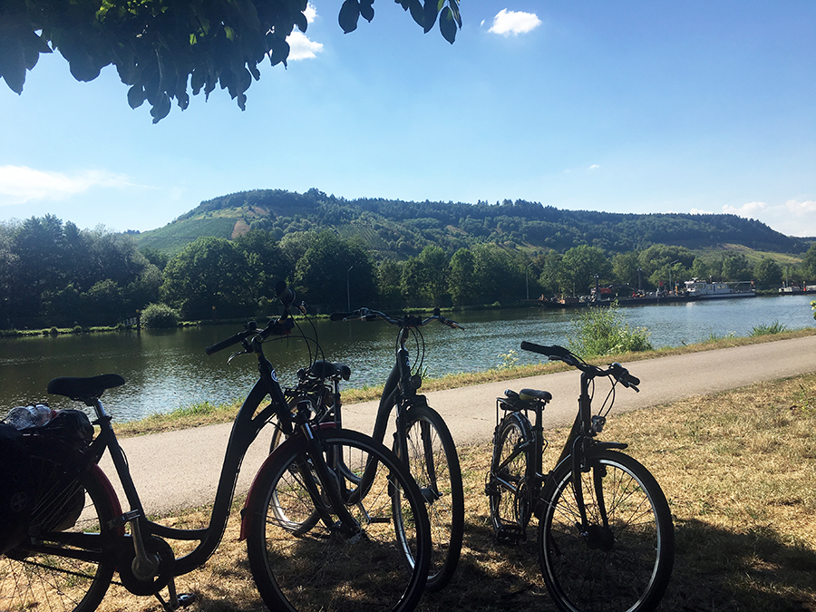 Etappe 01 Mit dem Fahrrad von Trier nach Leiwen