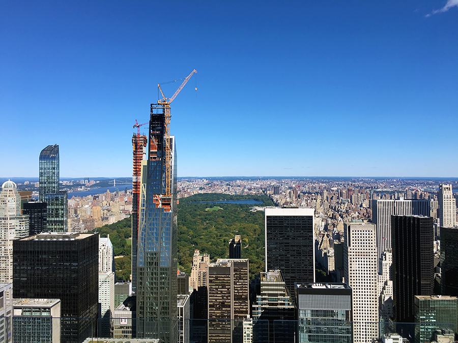 Aussicht auf den Central Park.