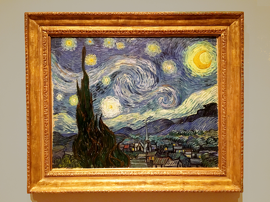 Vincent van Gogh "Die Sternennacht"