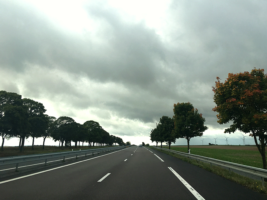 Unterwegs irgendwo in Frankreich.