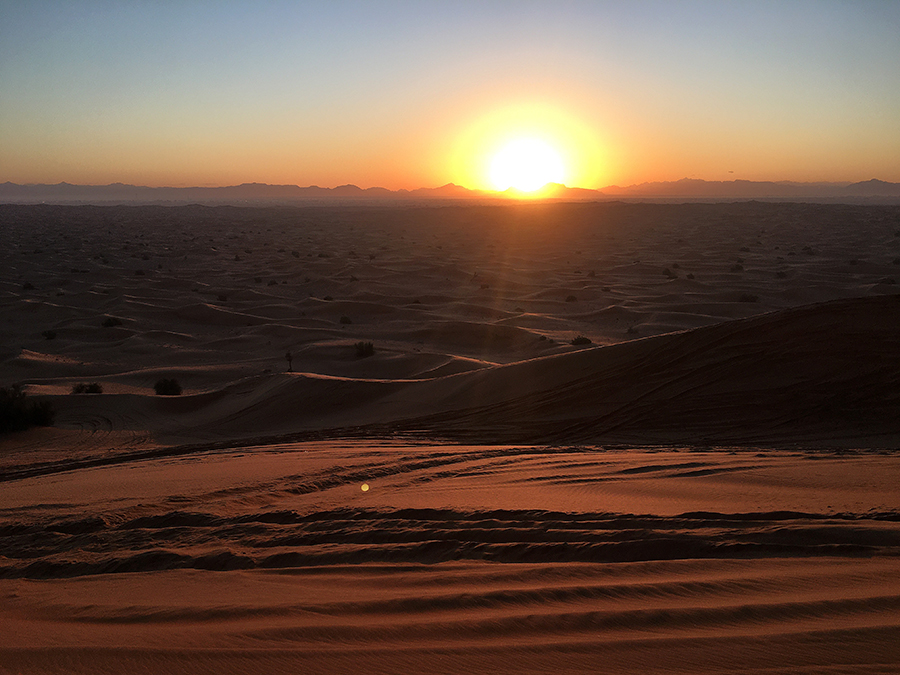 Sonnenaufgang in der Wüste... wenn ich das Foto sehe, möchte ich gleich wieder dort sein!
