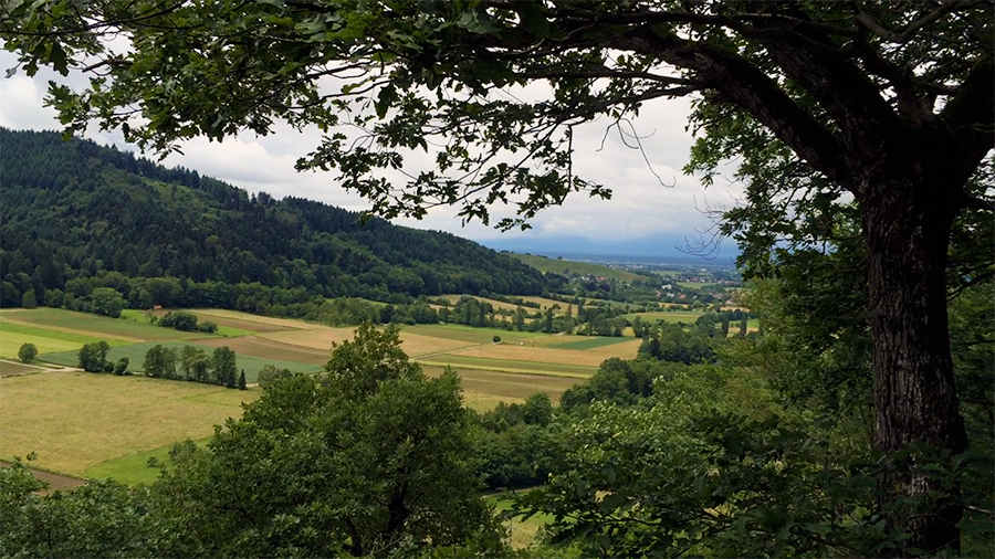 Mit den schwarzdunklen Tannen an den Hängen trägt er seinen Namen wirklich zu Recht!