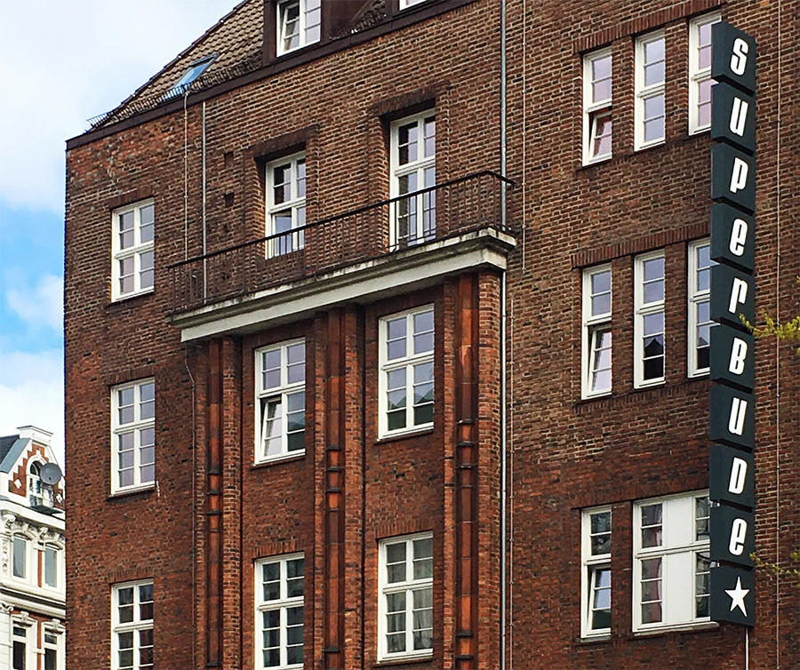 Die Superbude auf St. Pauli in Hamburg, unser liebster Heimathafen in der Hansestadt.