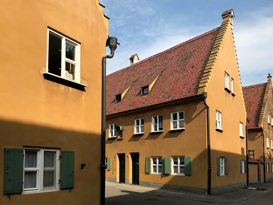 Hier geht es von der Saugasse wieder zurück in die Mittlere Gasse.