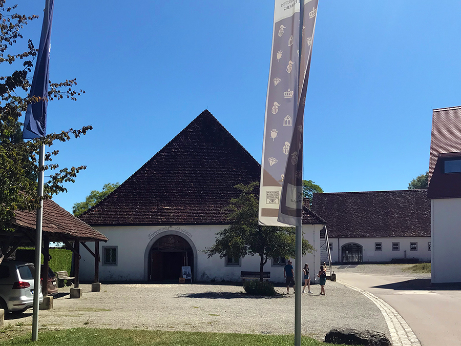 Das Feuerwehrmuseum auf dem Gelände von Kloster und Schloss Salem.