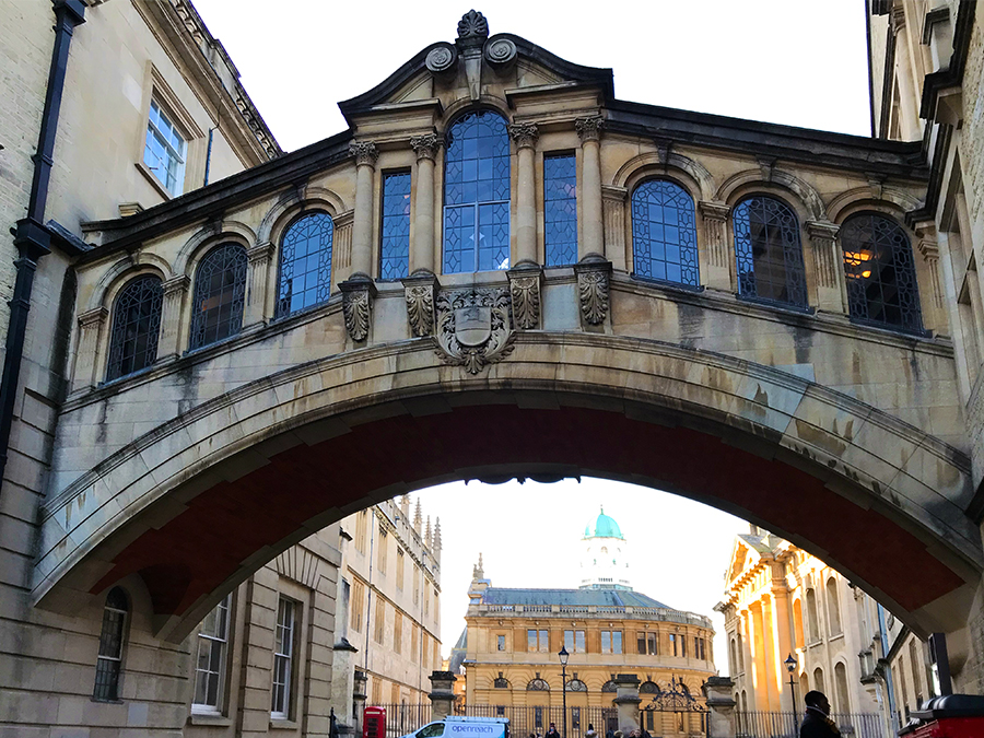 Oxford hat sogar eine eigene Seufzerbrücke, die "Bridge of Sighs".