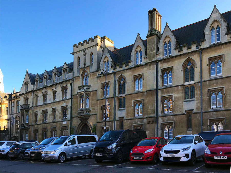 Das "History of Science Museum", das Museum der Geschichte der Wissenschaften, in Oxford.