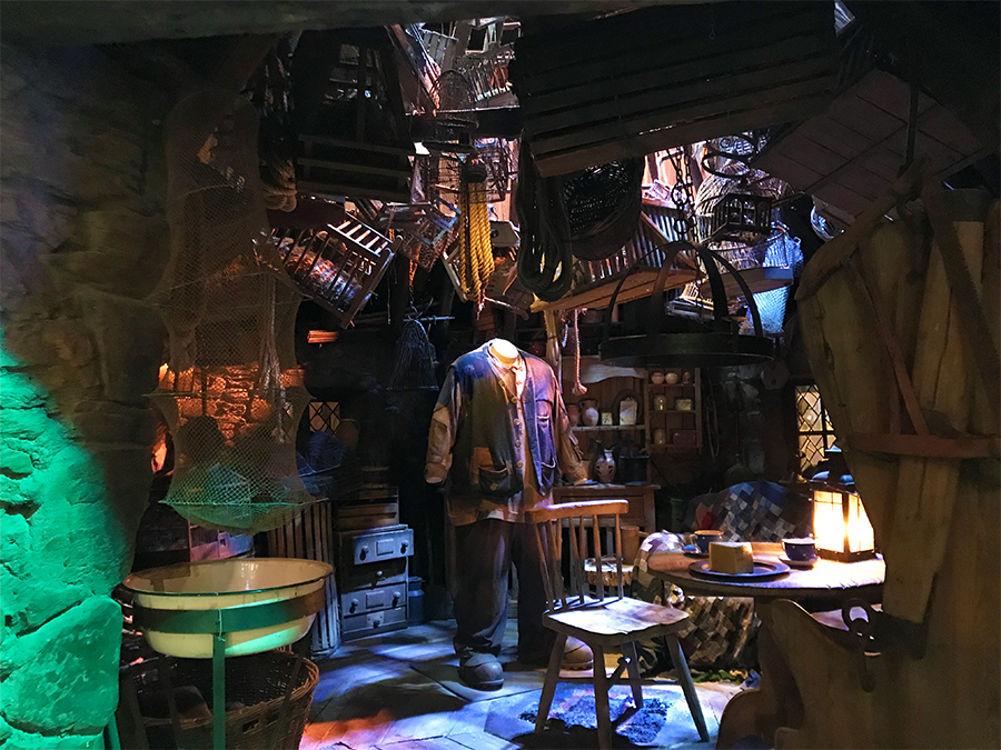 Auch die Hütte des Halbriesen Hagrid könnt ihr hier natürlich bestaunen.