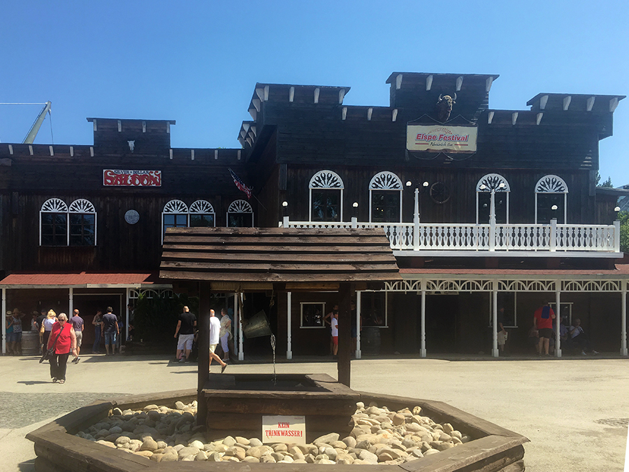 Der "Silver Saloon" stand ursprünglich tatsächlich einmal als echter Saloon in Arizona! 